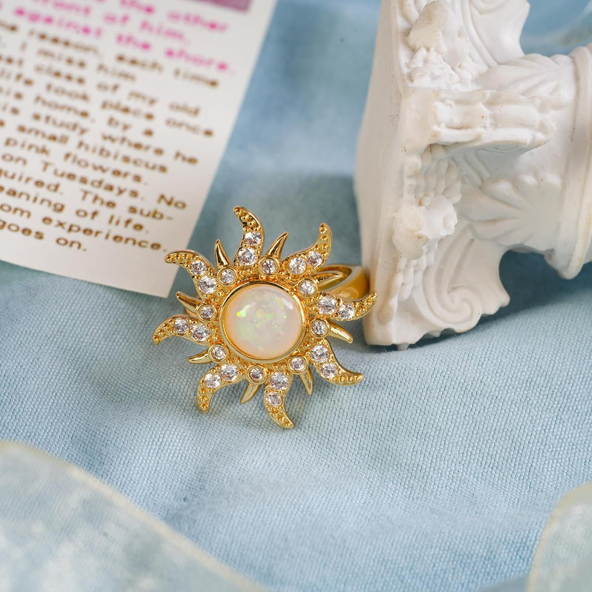 Enchanted Bloom Sunburst Rapunzel Ring™