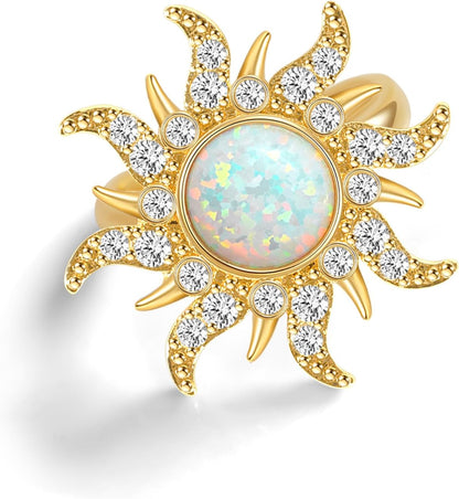 Enchanted Bloom Sunburst Rapunzel Ring™