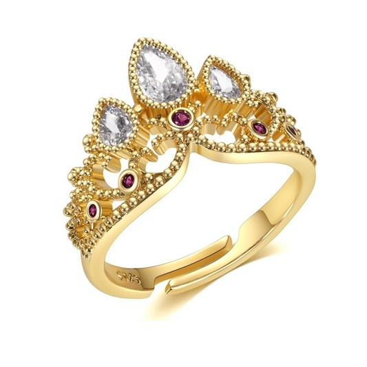 Enchanted Bloom Crown Rapunzel Ring™